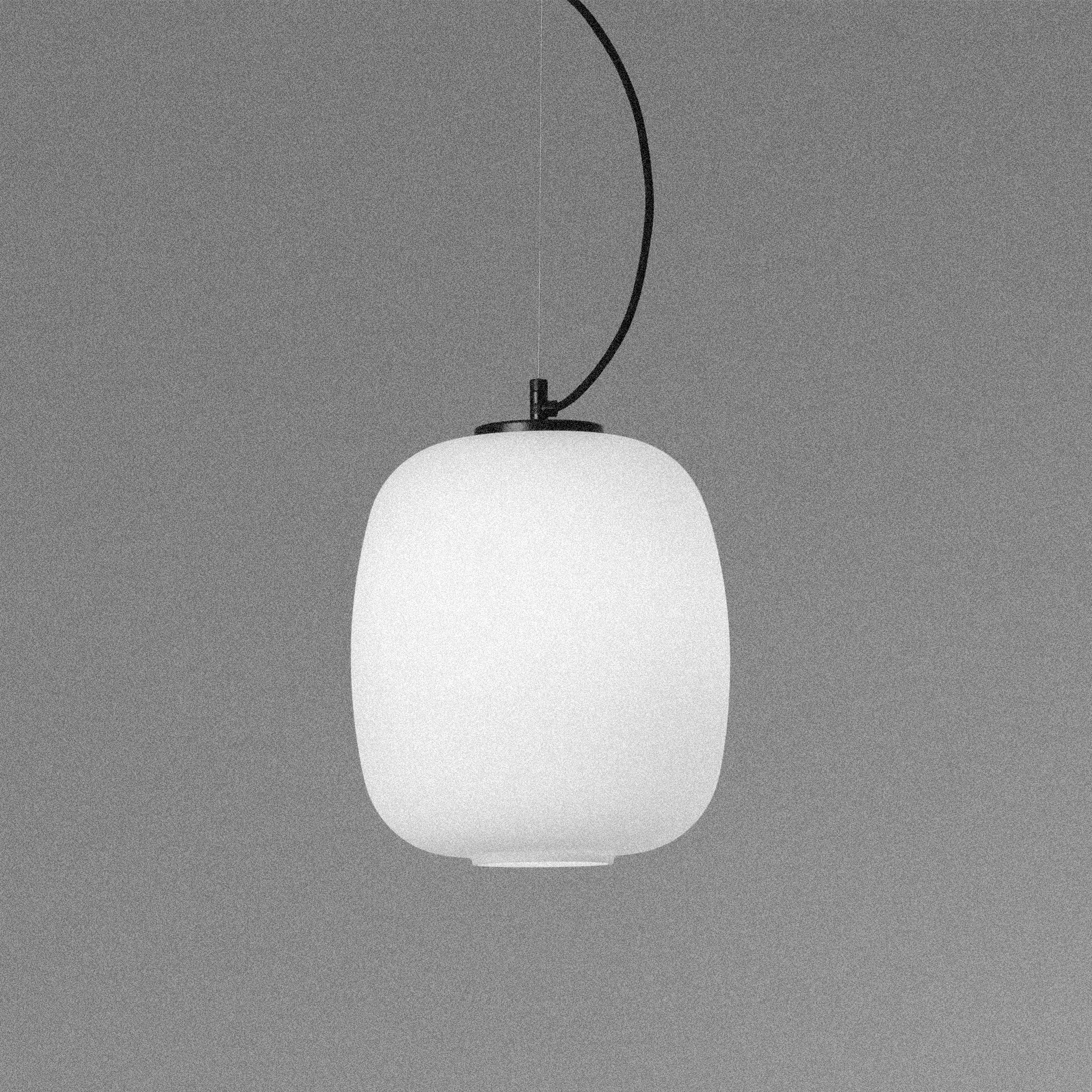 OVAL GLOBO HANGING LAMP