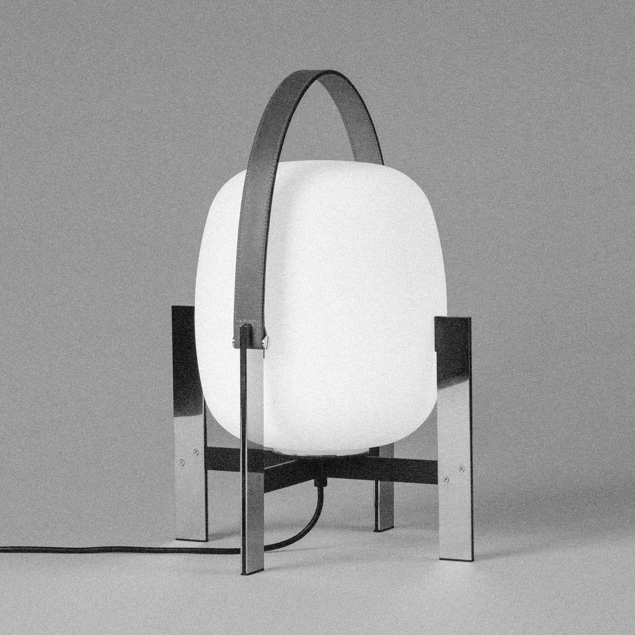 H-102 - CESTA + CESTITA METÁLICA TABLE LAMPS